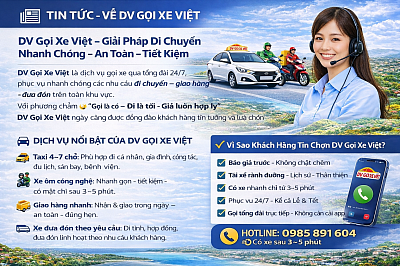 DV Gọi Xe Việt l&agrave; g&igrave;